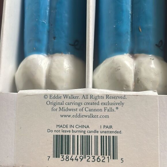 Vintage Eddie Walker Easter Bunny Candle Set - Picture 4 of 6